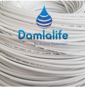 Resim Taiwan 6 Mm 1/4 Su Arıtma Hortum Nsf Onaylı 5 M 