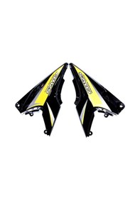 Resim Honda Ace 125 Akü Kapağı Sağ Sol Takım Siyah 