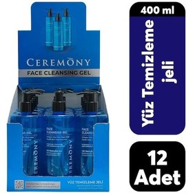 Resim Ceremony Nemlendirici Arındırıcı Eşitleyici Sivilce ve Akne Karşıtı Yüz Temizleme Jeli 12 x 400 ML 