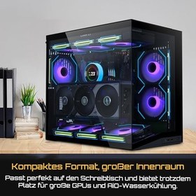 Resim Lian Li O11 Dynamic Mini V2 Siyah Mid Tower ATX Kasa (G99.O11DMIV2X.00) 