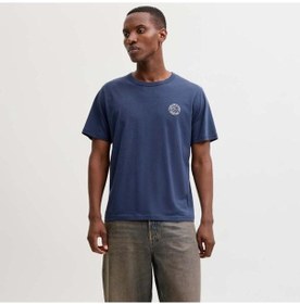 Resim Jack & Jones Jack&jones Alliance Erkek Lacivert Tişört 