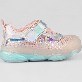 Resim Vicco Pety Ortopedik Kız Bebek Pudra Işıklı Rahat Sneaker Pudra 