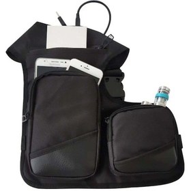 Resim Motosiklet Bel Bacak Çantası Impertex Kumaş Bol Para Cepli Kurye Motor Çanta Leg Bag Çok Renkli 