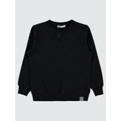 Resim Civil Boys Erkek Sweatshirt 6-9 Yaş Siyah 