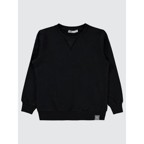 Resim Civil Boys Erkek Sweatshirt 6-9 Yaş Siyah 