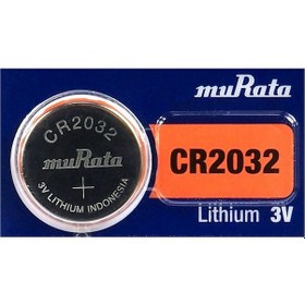 Resim Murata CR2032 3V Lityum Para Pil 