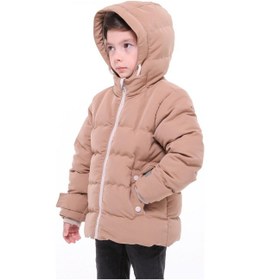 Resim Benitto Kids Erkek Bebek Çocuk Mont 51283 Kahve 