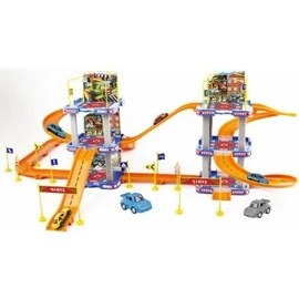Resim Erdem Oyuncak 6 Katlı Büyük Garaj Otopark Seti Metal Arabalı 