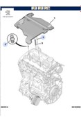 Resim Peugeot Motor Üst Bakalit Tutucu 0137.E2 