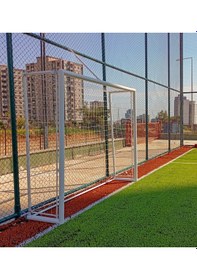 Resim Silver Futbol Kale Filesi 5,0 2,20 1,2 M Beyaz 