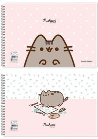 Resim Keskin Resim Defteri 17x25cm Spiralli 15yp. Pusheen 300115-10 Standart 