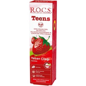Resim İsmiyle Al znv Mey İthalat® .Teen Yaban Çileği Diş Macunu 8-18 Yaş 60 ml znv2026 