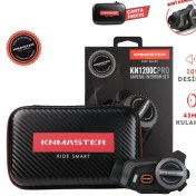 Resim KNMASTER KN1200C Kameralı Motosiklet Bluetooth Intercom Kulaklık Seti 
