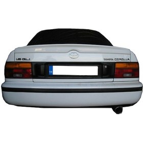 Resim Toyota Corolla Uyumlu Spoiler 93-98 - Mat Siyah STR-1092 