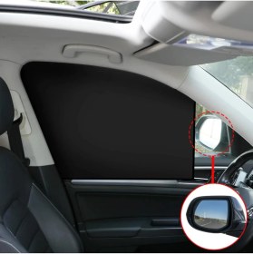Resim REIHMANN Fiat Ducato 2006-2007-2008-2009-2010-2011-2012 Oto Güneşlik Perde 2 Adet Araç Yan Cam Güneşlik Araba Güneşlik Perdesi Anne Bebek Emzirme Perdesi,katlanabilir, Cırtlı 