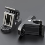 Resim Luuminaly 2 Adet Evrensel Braket Kelepçesi Sabit Klips Vida Montaj Tutucu Standı (Yurt Dışından) 