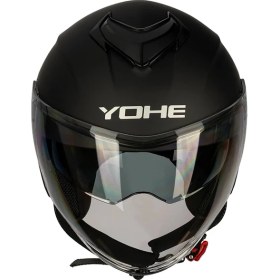 Resim Yohe Motosiklet Kaskı 852-MATT-BLACK 