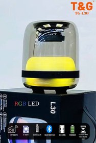Resim T G Kablosuz Hoparlör Ses Bombası Taşınabilir Bluetooth Hoparlör Fm Radyo Yüksek Ses Yüksek Dip Bass L30 
