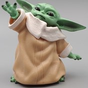 Resim STAR WARS Yoda Dalga Eylem Figürü Mini Koleksiyonlu Araba Masa Süsleri, PVC, Karma Renk, 18 Yaş Üstü Hayranlar İçin, Sevgililer Günü, Doğum Günü, Yılbaşı Hediyeleri 