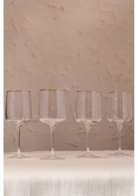 Resim Bliss Gold 4'lü Kadeh Seti 430 Cc Renkli 