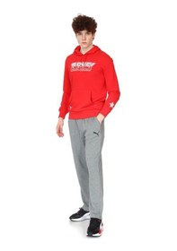 Resim Puma Essential Logo Erkek Gri Günlük Stil Eşofman Altı 58672053 Gri 