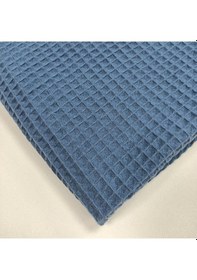 Resim Waffle Pike Bornozluk Kumaş 100% Pamuk W-36 Mavi 