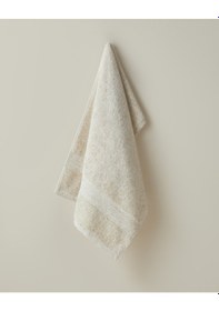 Resim English Home Melange Pamuk Yüz Havlusu 50x80 Cm Bej Melanj Bej Melanj 