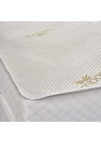 Resim Linens Bambu S.Geçirmez 200X200 CM Yatak Alezi Beyaz 