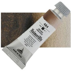 Resim Maimeri Blu Tüp Sulu Boya 12 Ml S1 No 484 Vandyke Brown 