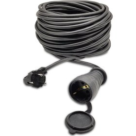 Resim Topart Ta01567 Seyyar Dişi Priz Uzatma Ara Kablo 3x1.5 10 Mt 