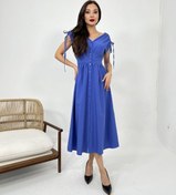 Resim Evyora 5486 Elbise-mor 