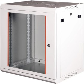 Resim Lande 12U 19" Duvar Tipi Rack Kabinet – Genişlik: 600 mm | Derinlik: 600 mm – Açık Gri (Demonte) 
