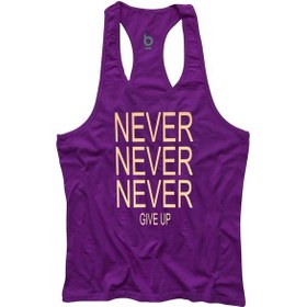 Resim Bluu Nevernever2 Fitness Gym Tank Top Sporcu Atleti (532942125) 