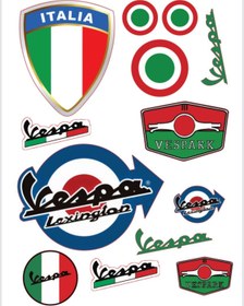 Resim PROMOT MOTOSİKLET SPONSOR STİCKER GRENAJ KASK VB. KAPLAMA STİCKER ETİKET MD:28 