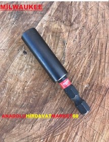 Resim Milwaukee Manyetik Bits Uzatma Ucu 60 MM Mıknatıslı Uzatma 