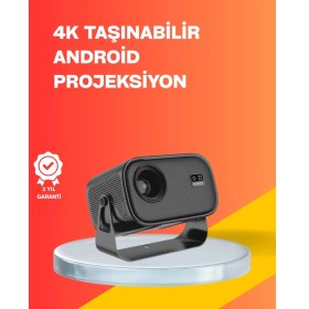 Resim Denisam 4000 Lümen Parlaklık Değerine Sahip Ev ve Ofis Projektör 