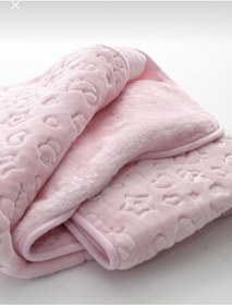 Resim Golden Pelüş Bebek Battaniyesi Pembe 