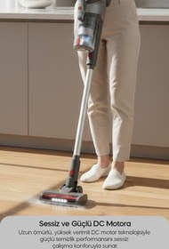 Resim Sinbo SVC-8619 Dik Saplı Şarjlı Süpürge 