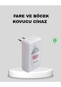 Resim Ultrasonik Haşere Kovucu Cihaz Sessiz Kimyasalsız Ve Etkili Koruma 