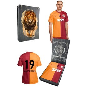 Resim Galatasaray 23-24 Parçalı İsme Özel Forma Ahşap Kutulu 001 