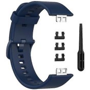 Resim Huawei Watch Fit Tia-b09/tia-b19 Akıllı Saat İçin Uygun A10 Silikon Bant 