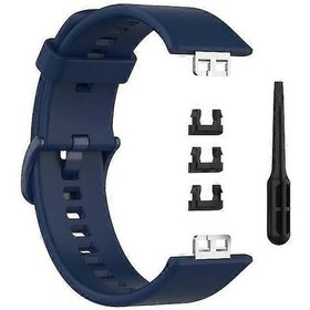 Resim Huawei Watch Fit Tia-b09/tia-b19 Akıllı Saat İçin Uygun A10 Silikon Bant 