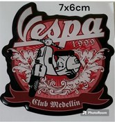 Resim Phoenix Vespa Damla Sticker 3d 