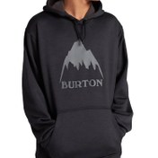 Resim Burton Oak Pullover Erkek Kayak Sweatshirt Siyah 