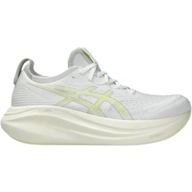 Resim Asics Gel-nimbus 27 Erkek Beyaz Yol Koşusu Ayakkabısı 