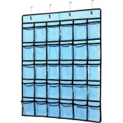 Resim Xiaxiaoer Hesap Makinesi Tutucu Için Cep Tablosu, Sınıf Için 30 Cep Tablosu 33,5 x 24,5 Inç Asılı Cep Telefonu Düzenleyici (Yurt Dışından) 