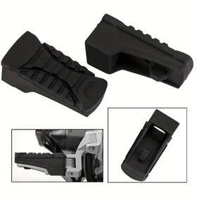 Resim BMW R1200GS & ADV 2013-2018 için 1 Çift Dayanıklı Kauçuk Arka Pedal Ayak Dayama Kapakları - Kolay Kurulum, Yüksek Verimlilik, Dokulu Tutuş 