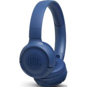 Resim Jbl T560BT Mikrofonlu Kulaküstü Kablosuz Mavi Kulaklık 