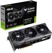 Resim Asus GeForce RTX 4070 TUF Gaming O12G 12GB GDDR6X 192 Bit DLSS 3 Ekran Kartı 