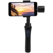 Resim Nettech E3-Axis S5B Taşınabilir Selfie Çubuk Gimbal Telefon Sabitleyici 
